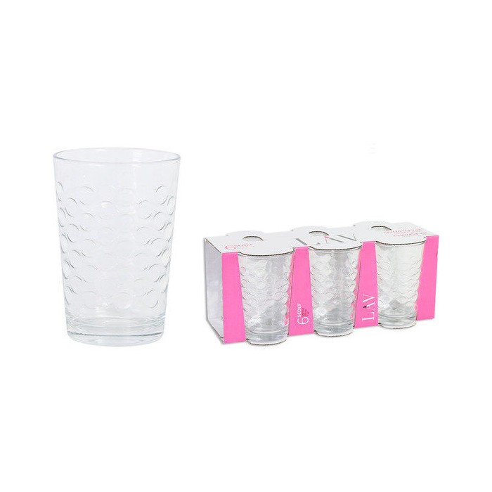 SET 6 VASOS AGUA 205CC SEDEF - Imagen 1