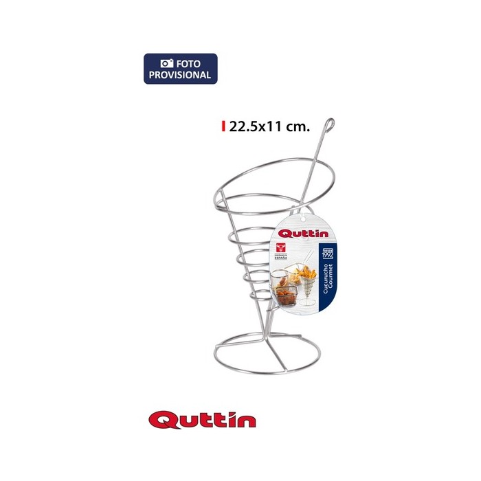 CUCURUCHO GOURMET 22.5X11CM QUTTIN - Imagen 1