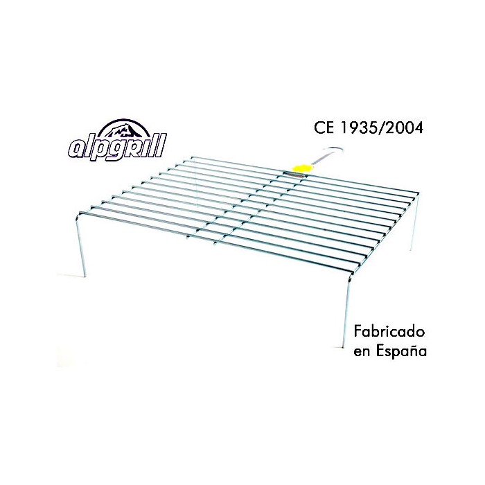 PARRILLA CHULETÓN NЄ4 49,5X38X55CM DOBLE ZINC - Imagen 1