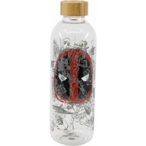 Botella cristal deadpool marvel 1030ml
