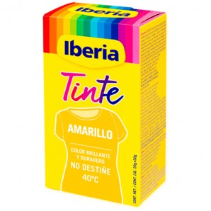 IBERIA TINTE PARA ROPA - AMARILLO - Imagen 1
