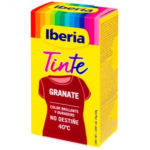 IBERIA TINTE PARA ROPA - GRANATE - Imagen 1