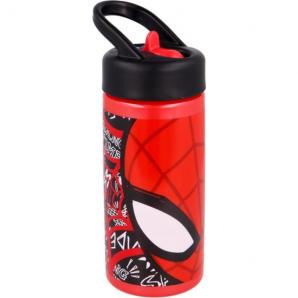 Spiderman botella cantimplorapajita410ml
