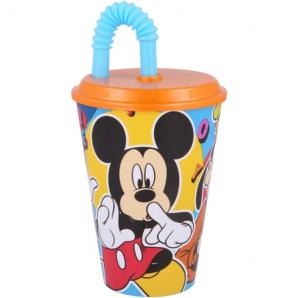 Mickey vaso pajita 430 ml