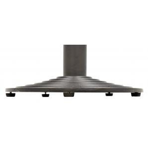 2 Bases de mesa ebro, alta, negra, 43 cms de diámetro, altura110 cms - 2 unidades