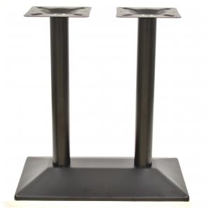 2 Bases de mesa soho, rectangular, negra, base de 70 x 40 cms, altura 72 cms - 2 unidades