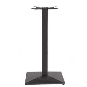 2 Bases de mesa tiber, alta, negra, base de 55 x 44 cms, altura 110 cms - 2 unidades