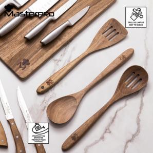 Pack de 2 set de cuchillos de cocina + set de utensilios de cocina