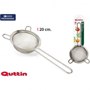 COLADOR ACERO INOX 20CM QUTTIN - Imagen 1