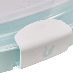 Caja para tartas, pp/tpe, aquamarine, altura: 21 cm