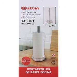 Portarrollos cocina acero 33cm confortime