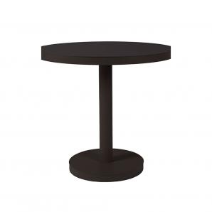RESOL BARCINO Mesa Redonda Interior, Exterior Ø60 Negro