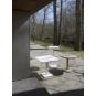 RESOL BARCINO Mesa Redonda Interior, Exterior Ø60 Negro