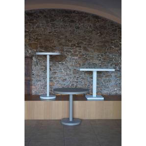 RESOL BARCINO Mesa Redonda Interior, Exterior Ø60 Negro