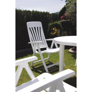4 GARBAR BLANES Silla Con Brazos Multiposiciones Exterior Antracita - 4 unidades