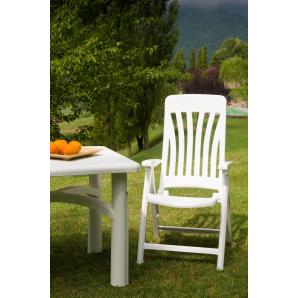 4 GARBAR BLANES Silla Con Brazos Multiposiciones Exterior Antracita - 4 unidades