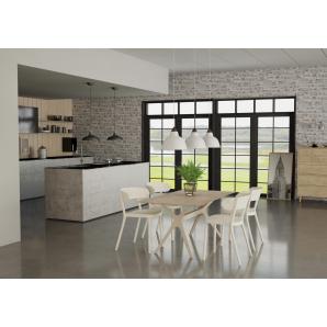 2 RESOL CASINO Silla Interior, Exterior  Azul retro - 2 unidades