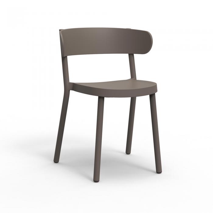 2 RESOL CASINO Silla Interior, Exterior  Chocolate - 2 unidades