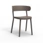 2 RESOL CASINO Silla Interior, Exterior  Chocolate - 2 unidades