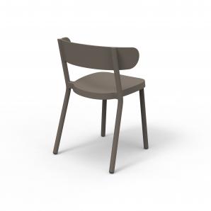 2 RESOL CASINO Silla Interior, Exterior  Chocolate - 2 unidades