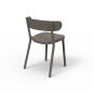 2 RESOL CASINO Silla Interior, Exterior  Chocolate - 2 unidades