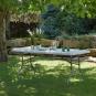 GARBAR CHOPIN Mesa Rectangular Plegable Interior, Exterior 180x75 Marrón