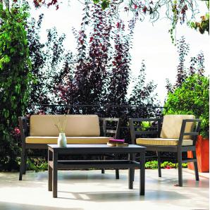 RESOL CLICK-CLACK Mesa de Centro Exterior 90x45 Arena