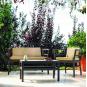 RESOL CLICK-CLACK Mesa de Centro Exterior 90x45 Arena