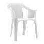 31 GARBAR COOL Silla Con Brazos Exterior Blanco - 31 unidades