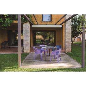 31 GARBAR COOL Silla Con Brazos Exterior Blanco - 31 unidades