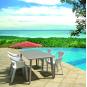 31 GARBAR COOL Silla Con Brazos Exterior Blanco - 31 unidades