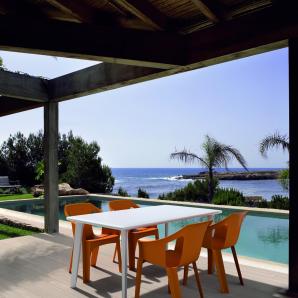 31 GARBAR COOL Silla Con Brazos Exterior Blanco - 31 unidades