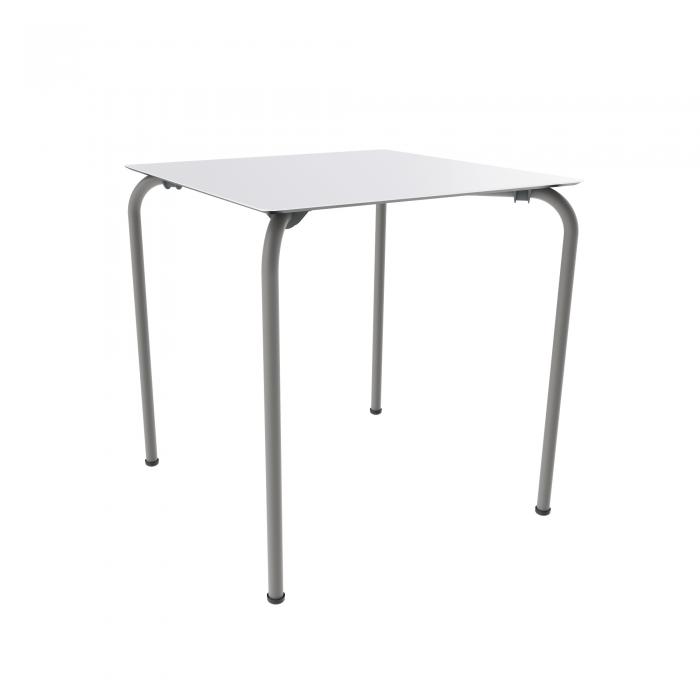GARBAR CORE Mesa Cuadrada Exterior 70x70 Blanco