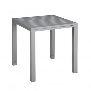 GARBAR CUBIC Mesa Auxiliar Exterior 50x50 Gris