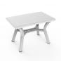 GARBAR DALIA Mesa Rectangular Exterior 115x72 Blanco