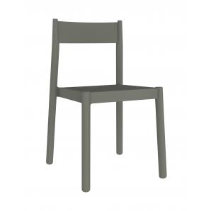 4 GARBAR DANNA Silla Interior, Exterior Gris verdoso - 4 unidades