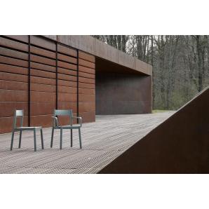 4 GARBAR DANNA Silla Interior, Exterior Gris verdoso - 4 unidades
