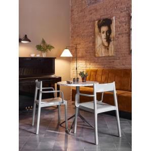 4 GARBAR DANNA Silla Con Brazos Interior, Exterior Gris verdoso - 4 unidades