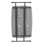 GARBAR EASY Mesa Rectangular Plegable Interior, Exterior 75,5x49,5 Blanco