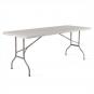 GARBAR EASY Mesa Rectangular Plegable Interior, Exterior 180x75 Blanco