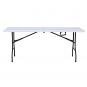 GARBAR EASY Mesa Rectangular Plegable Interior, Exterior 243x76 Blanco