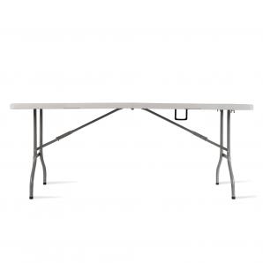 GARBAR EASY Mesa Rectangular Plegable Interior, Exterior 243x76 Blanco