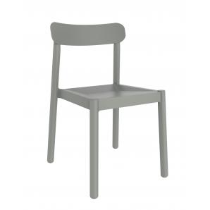4 GARBAR ELBA Silla Interior, Exterior Gris verdoso - 4 unidades
