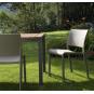 2 RESOL FIONA Silla Interior, Exterior  Chocolate - 2 unidades