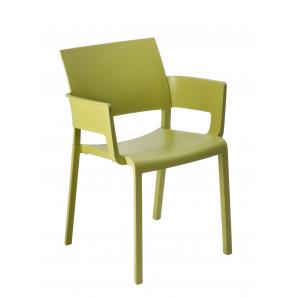 2 RESOL FIONA Silla Con Brazos Interior, Exterior  Verde oliva - 2 unidades