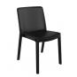 4 GARBAR FRESH Silla Interior, Exterior Negro - 4 unidades