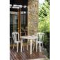 22 GARBAR GARROTXA Silla Exterior Blanco - 22 unidades