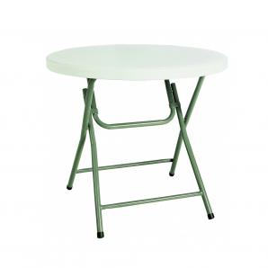 GARBAR HAMLET Mesa Redonda Plegable Interior, Exterior Ø80 Gris