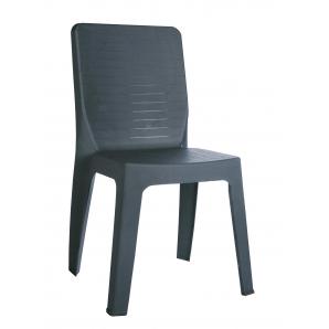 30 GARBAR IRIS Silla Exterior Gris oscuro - 30 unidades