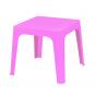 4 GARBAR JULIETA Mesa Infantil Interior, Exterior 50x50 Rosa - 4 unidades